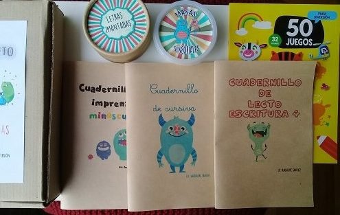 Caja Lecto escritura 5 a 6 años