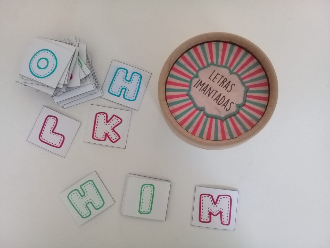 Letras imantadas